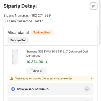 Hepsiburada'nın Kargomu Kaybetmesi