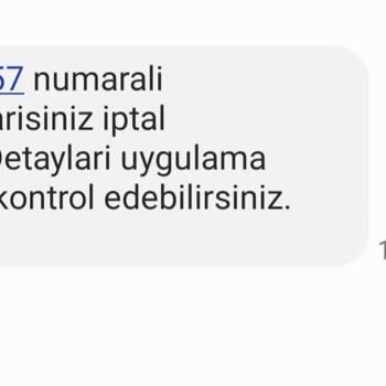 Trendyol Yemek Siparişi İptal Edilmesi