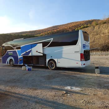 Kamil Koç Samsun Kastamonu Otobüsü Yolda Kaldı