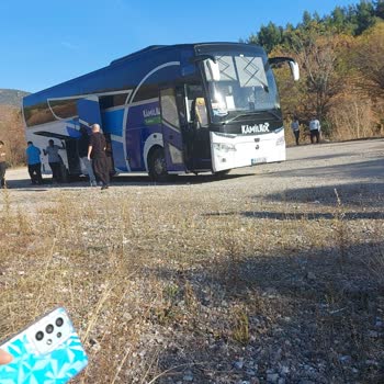 Kamil Koç Samsun Kastamonu Otobüsü Yolda Kaldı