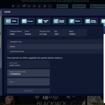 Freybet Ödeme Yapmıyor Bilginize