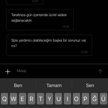 Zara Ücret İadesi Yapmıyor