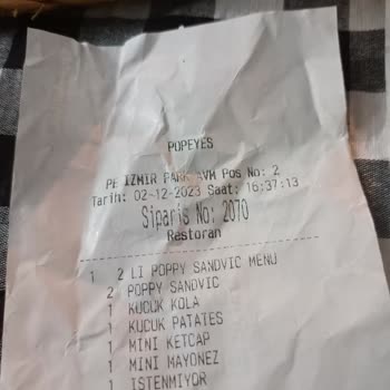 Popeyes 2 Kere Ücret Aldı