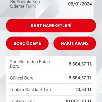 Ziraat Bankası Ziraat Kredi Kartı Borç Ödeme Sorunu