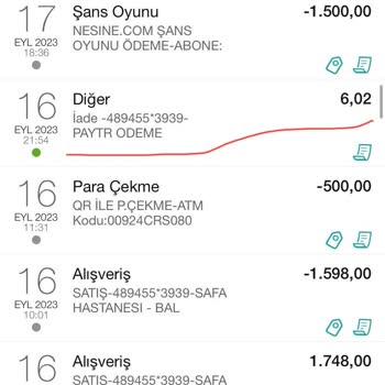 Pay TR İzinsiz Para Çekimi