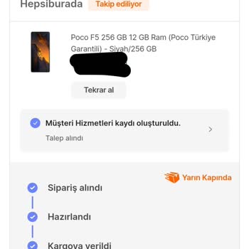 Hepsiburada Ve Hepsijet Ürünü Göndermedi.