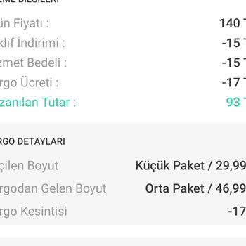 Dolap Kargoyu Büyük Gösterip Benden Ek Ücret Alındı