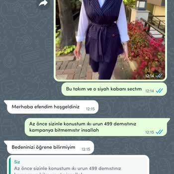 Yasmin Giyim (yasmin_giyinn) Instagram Butik Sayfasından Ürün Gönderimi Ve Para İadesi Sorunu