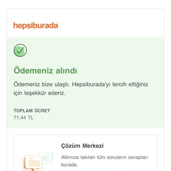 Hepsiburada İptal Edilen Ürün Teslim Edilmiş
