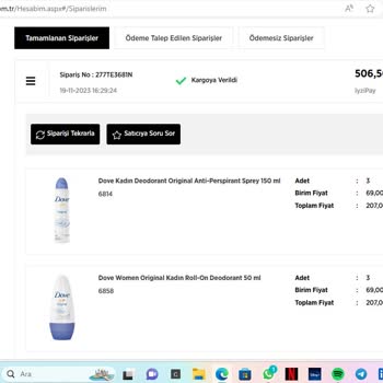 T-SHOP Paramı Aldı Siparişlerimi Göndermiyor!