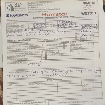 Trendyol Üzerinden Sipariş Verdiğim 65 İnc Televizyon Kırık Geldi