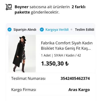 Hopi Boyner Ürün Gelmedi İlgilendirmiyor