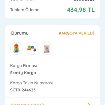 Ebebek Siparişim 1 Aydır Gelmedi!