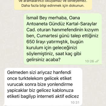 D Smart 20 Gündür Kuruluma Gelmedi