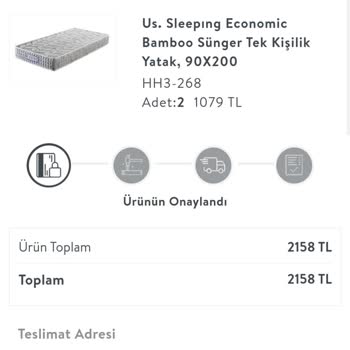 Vivense Ürün Hala Gelmedi
