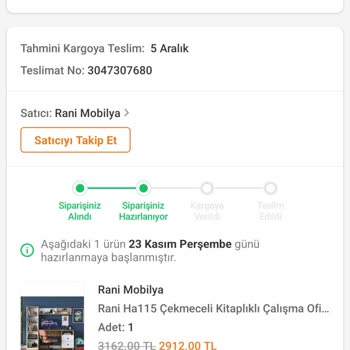 Trendyol 9 Gündür Siparişi Kargolamadı