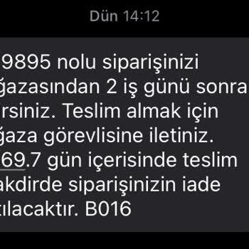 Watsons Mağazaya Teslim Gözüken Siparişimin Olmadığı Söyleniyor