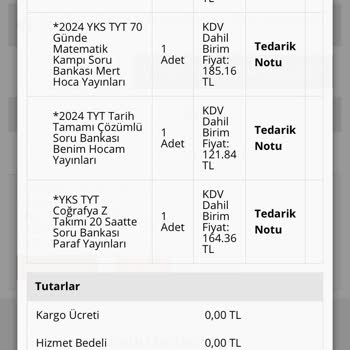 İsemkitap Sipariş Gelmemesi