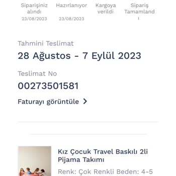 Penti Ücreti Alınıp Gönderilmeyen Ürünler