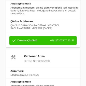 TÜRKSAT Kablo Net Çalıma Sistemi