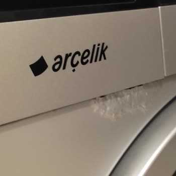 Arçelik Çamaşır Makinesi Kapaktaki Boya Problemi Hk