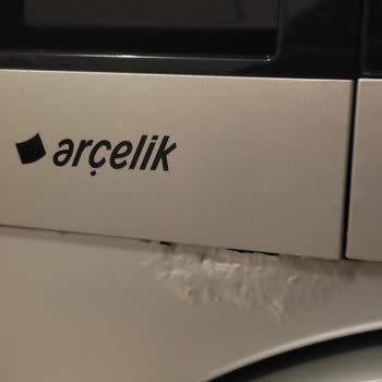 Arçelik Çamaşır Makinesi Kapaktaki Boya Problemi Hk