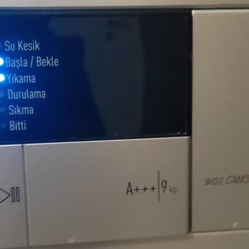 Arçelik Çamaşır Makinesi Kapaktaki Boya Problemi Hk