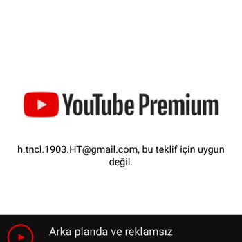 Turkcell Youtube.com Premium Hediyesini Kullanamıyorum