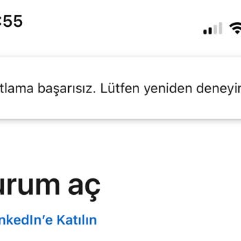 Linkedin Hesabıma Giriş Yapamamam