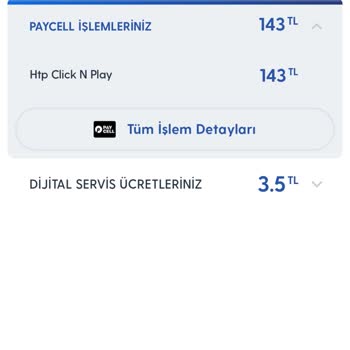 Paycell Htp Click N Play Onaysız Çekilen Paranın İadesi Talebi