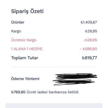 Penti Kampanya Sonrası İade Sorunu