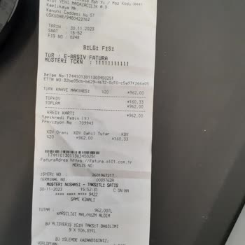 A101 Den Alınan Arızalı Ürün