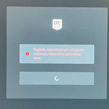 Epic Games Giriş Yapamıyorum