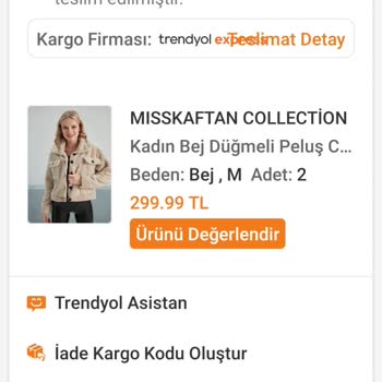 Trendyol Siparişimi Eksik Gönderdi.