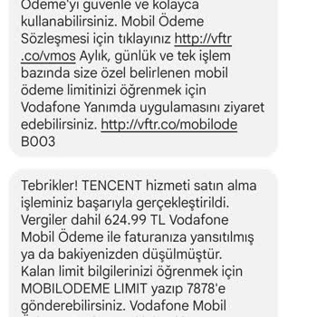 Vodafone Mobilpay Usulsüz Para Çekimi