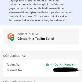 AGT Kurye Siparişimi Yanlış Kişiye Teslim Etti Kim Aldı Bilmiyorum