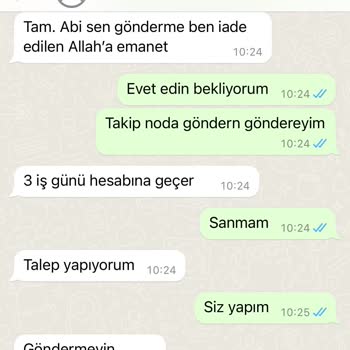 Akyol Kardeşler Akyolkardesler.com 'un Müşterilere İade Yapmaması, Ayıplı Mal Satması