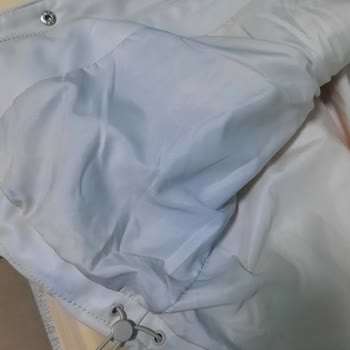 Stradivarius Deri Krem Mont
