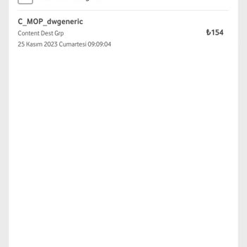 Vodafone Fatura Mobil Ödeme