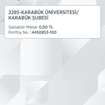 Ziraat Yatırım Hesapta Var Ama Yok Gösteriyor