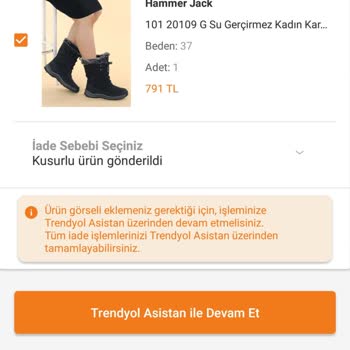 Trendyol Değişim Yerine Ücret İadesi Yapıldı!