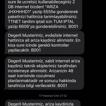 Türk Telekom İnternet Arızası Ve Ekiplerin Arızama Çözüm Üretmemesi
