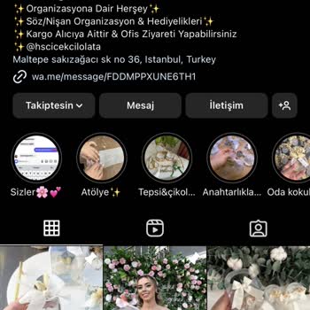 HS Tasarım Organizasyon (hsorganizasyon_) Instagram Üzerinden Yaşadığım Mağduriyet.