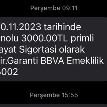 Garanti BBVA İstem Dışı Hayat Sigortası Yapması