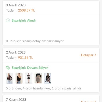 Trendyol 0 Ürün Hazırlanıyor