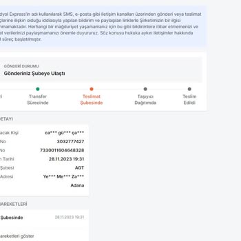 Trendyol Ürünlerim Teslim Edilmiyor