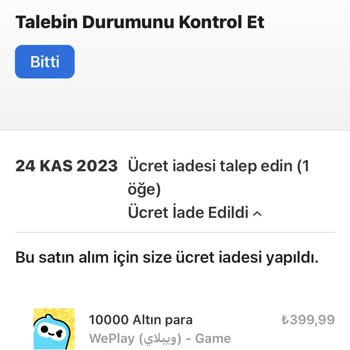 Yapı Kredi Bankası Para İadesi Yaptım Hesabıma Ücret Geçmedi Kaç Gün Oldu