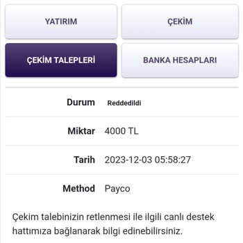 Onwin Bahis Para Çekimi Reddetti Ve Parayı Sıfırladı