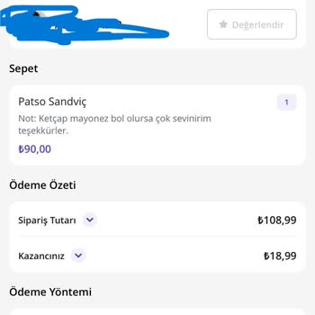 Getir Fatura Kesmeme Sorunu
