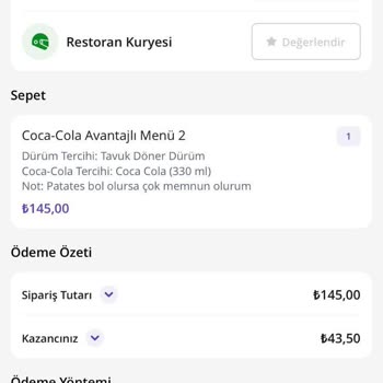 Getir Fatura Kesmeme Sorunu